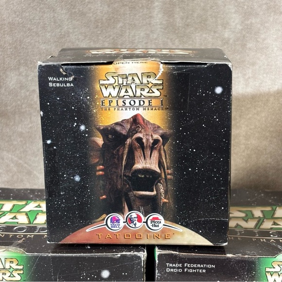 Lot of (3) 1999 Star Wars Phantom Menace KFC Toys - Never Opened! - Picture 4 of 6